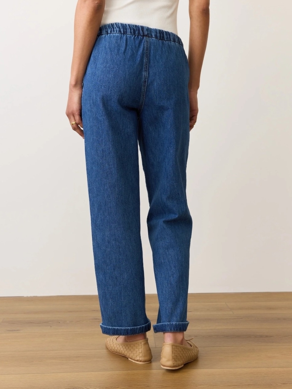 Drawstring Denim Pant - Picture 8 of 12